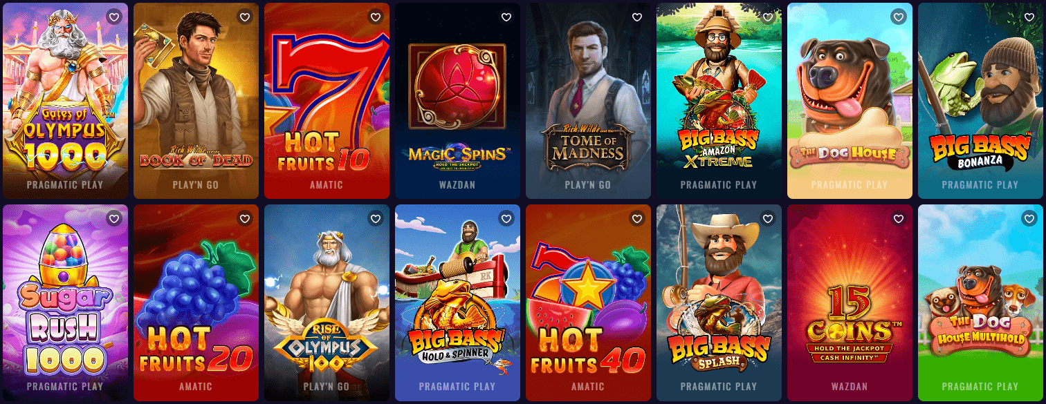 Κουλοχέρηδες στο Καζίνο της BetFree