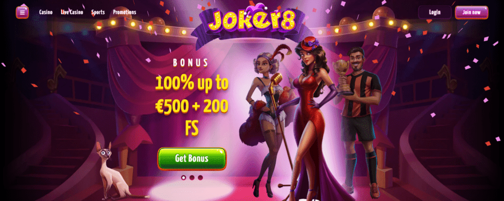 Έκδοση του παιχνιδιού για κινητά στο Joker8 Casino