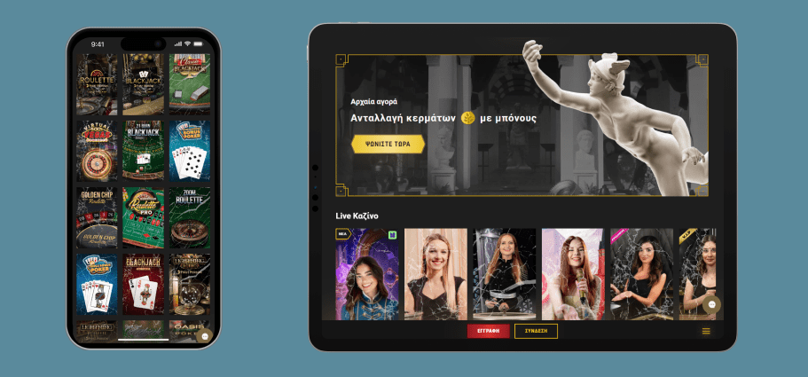 Επίδειξη παιχνιδιών για κινητά στο καλύτερο καζίνο στην Ελλάδα - Powbet Casino