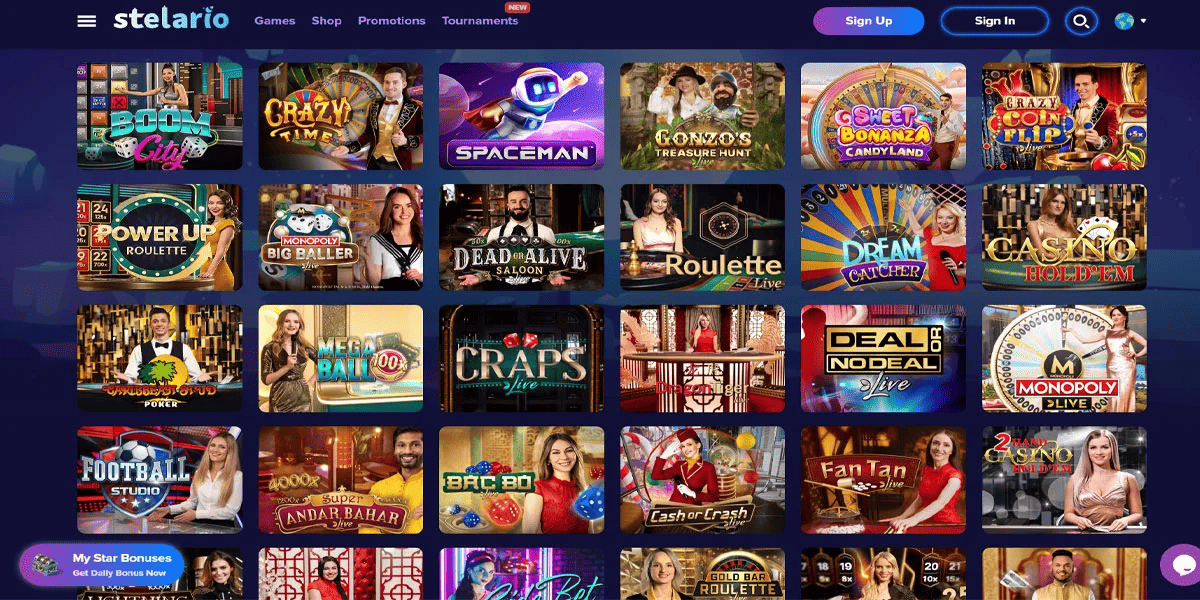 Έκδοση του παιχνιδιού για κινητά στο Stelario Casino